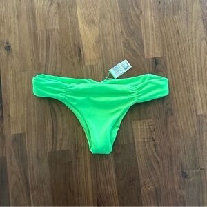 l*space Bitsy Cut Bikini Bottom, Neon green, Size XS
